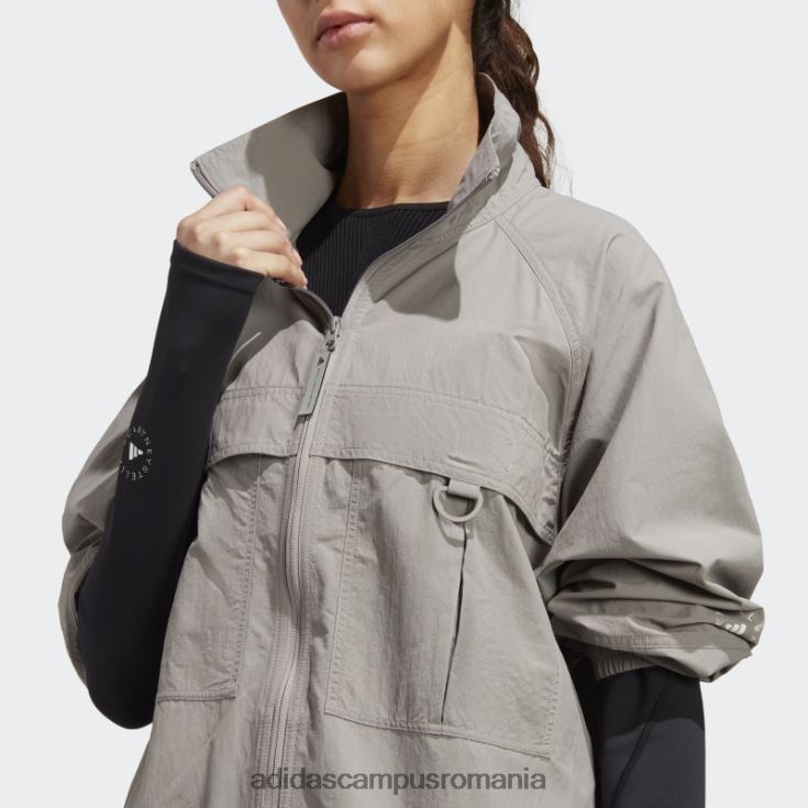adidas campus romania de Stella Mccartney Truecasuals țesut un top de sport de porumbel gri fashion unisex gri porumbel J266N216893