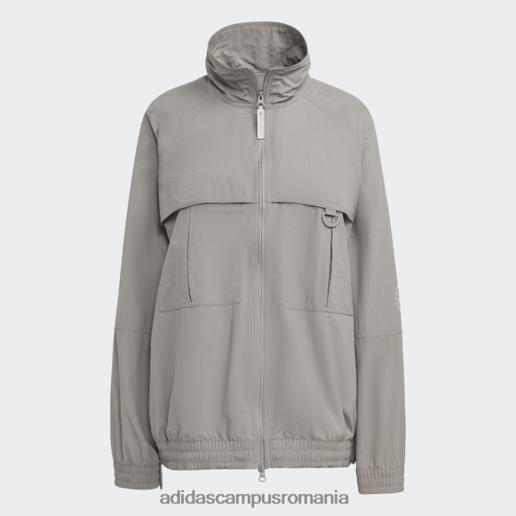 adidas campus romania de Stella Mccartney Truecasuals țesut un top de sport de porumbel gri fashion unisex gri porumbel J266N216893