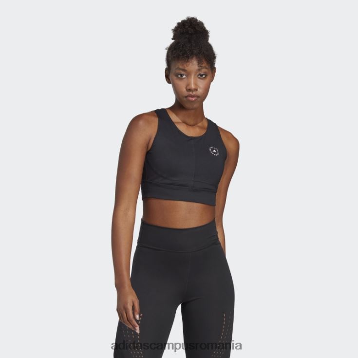 adidas campus romania de stella mccartney Truepurpose training crop top fashion negru unisex alb negru J266N216943