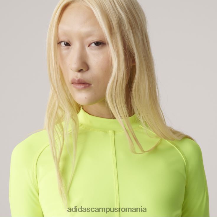 adidas campus romania de stella mccartney bluză cu mânecă lungă true purpose galben unisex galben J266N210223