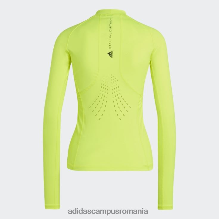 adidas campus romania de stella mccartney bluză cu mânecă lungă true purpose galben unisex galben J266N210223