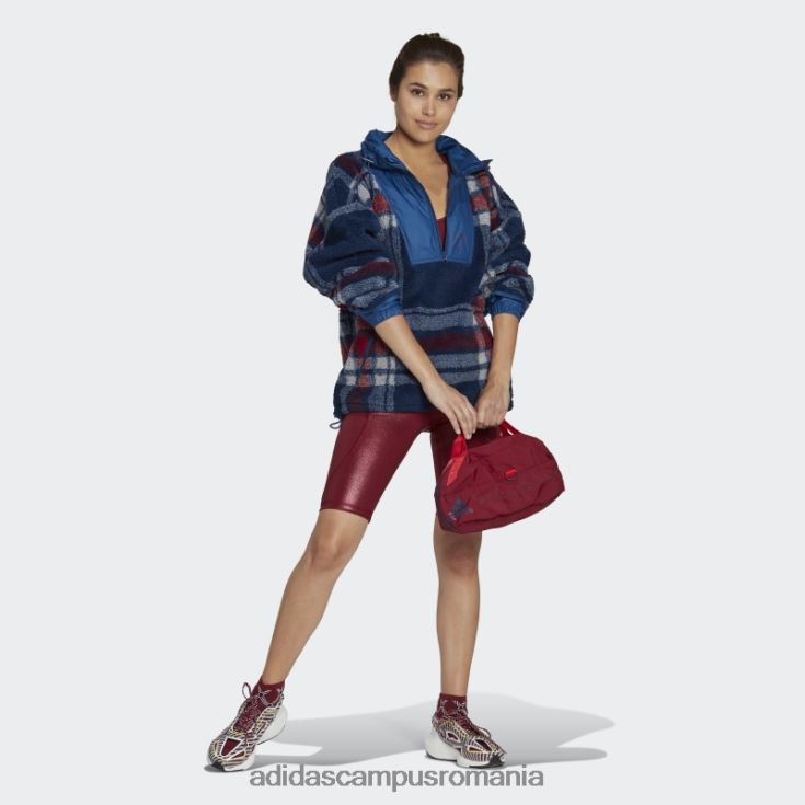 adidas campus romania de stella mccartney colanți strălucitori pentru ciclism visiniu unisex Burgundia J266N223636