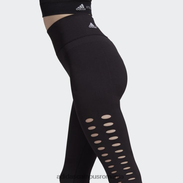 adidas campus romania de stella mccartney dresuri tricotate yoga truepurpose negru fierbinte unisex negru J266N22538