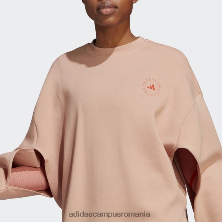 adidas campus romania de stella mccartney hanorac hot soft almond unisex migdale moale J266N216622