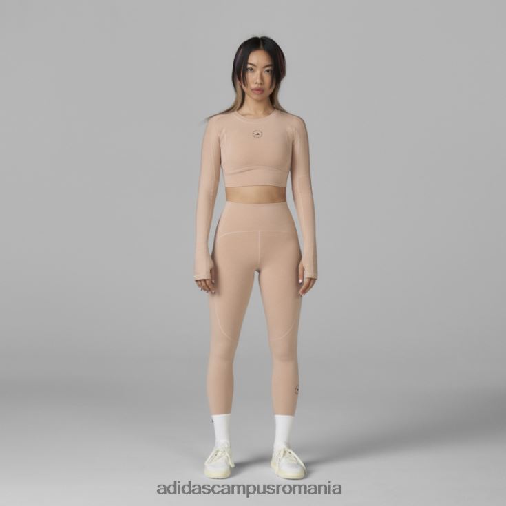 adidas campus romania de stella mccartney jambiere yoga 7/8 ash pearl fierbinte unisex perlă de frasin J266N22294