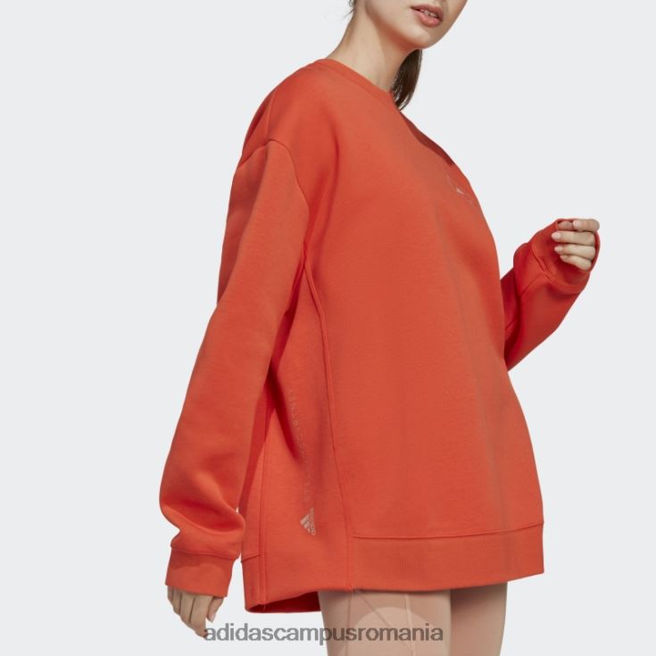 adidas campus romania de stella mccartney îmbrăcăminte sport hanorac fashion burnt cayenne unisex cayenne ars J266N223029