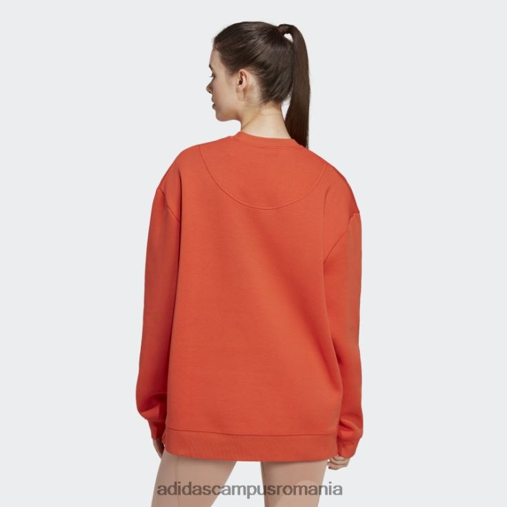 adidas campus romania de stella mccartney îmbrăcăminte sport hanorac fashion burnt cayenne unisex cayenne ars J266N223029