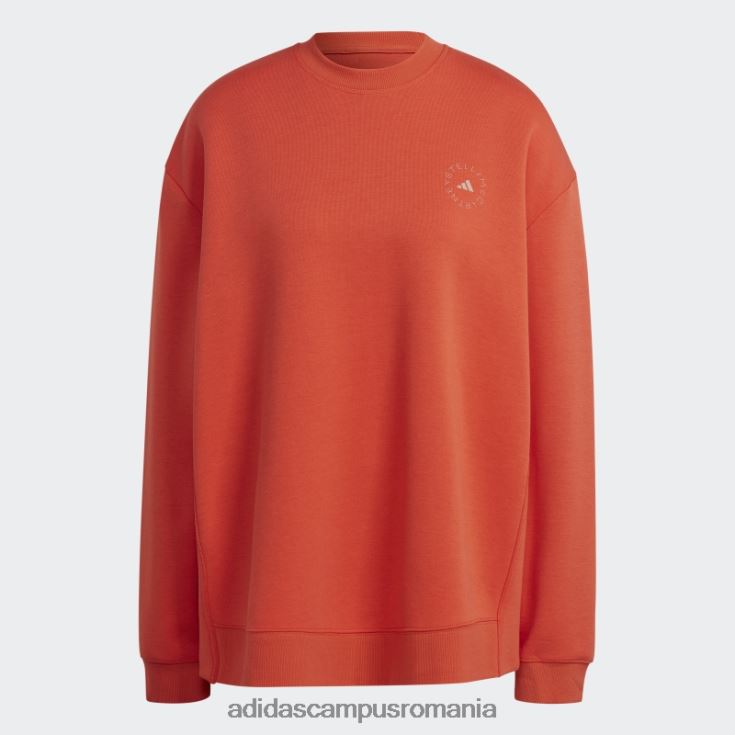 adidas campus romania de stella mccartney îmbrăcăminte sport hanorac fashion burnt cayenne unisex cayenne ars J266N223029