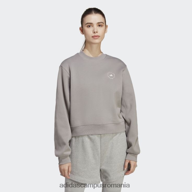 adidas campus romania de stella mccartney îmbrăcăminte sport hanorac gri porumbel modă unisex gri porumbel J266N216966
