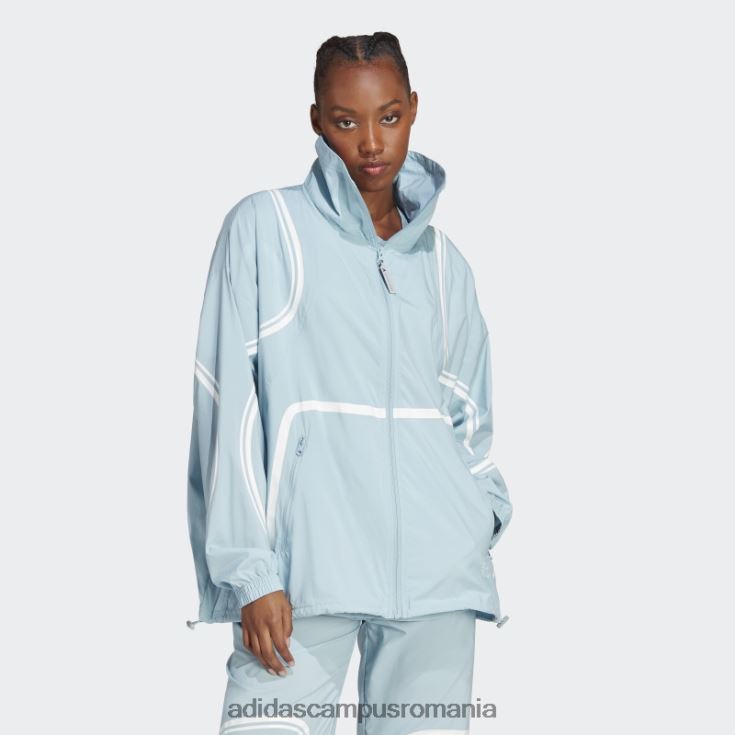 adidas campus romania de stella mccartney sacou țesut truepace gri cenușă fashion unisex cenușiu J266N210188
