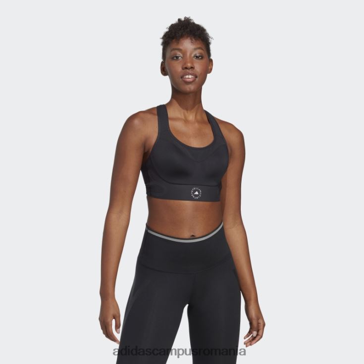 adidas campus romania de stella mccartney sutien sport cu susținere înaltă truepace negru fierbinte unisex negru J266N216687
