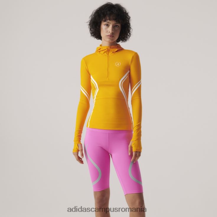adidas campus romania de stella mccartney top cu mânecă lungă truepace portocaliu fashion unisex portocale J266N210231