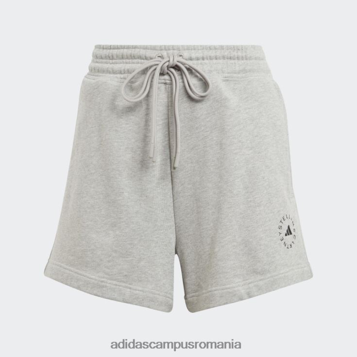 adidas campus romania de stella mccartney truecasuals terry scurt mod gri mediu unisex gri mediu J266N210012