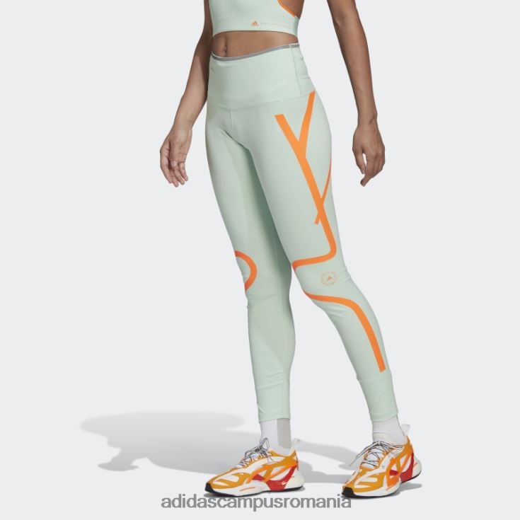 adidas campus romania de stella mccartney truepace jambiere de alergare verde înghețat fierbinte unisex verde înghețat J266N22443