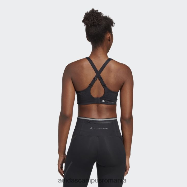 adidas campus romania de stella mccartney truepace sutien sport cu susținere înaltă fashion negru unisex negru J266N29979