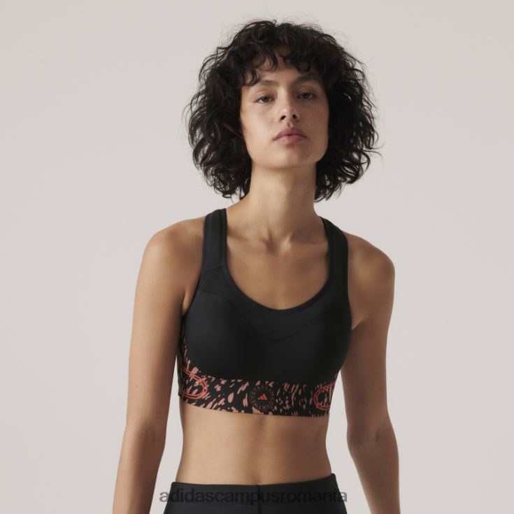 adidas campus romania de stella mccartney truepace sutien sport de înaltă susținere pământ fashion unisex pământ/negru J266N210137