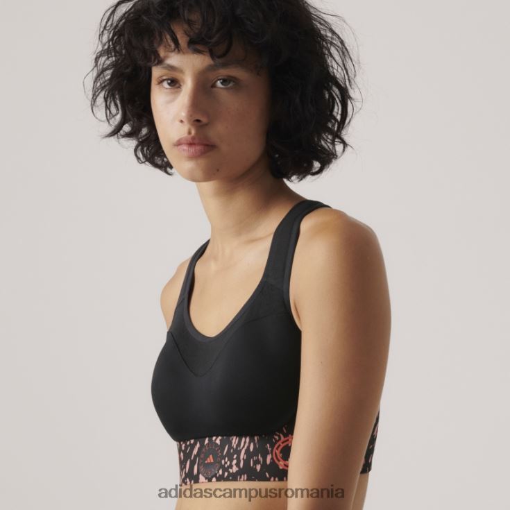 adidas campus romania de stella mccartney truepace sutien sport de înaltă susținere pământ fashion unisex pământ/negru J266N210137