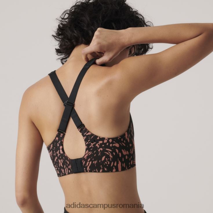 adidas campus romania de stella mccartney truepace sutien sport de înaltă susținere pământ fashion unisex pământ/negru J266N210137