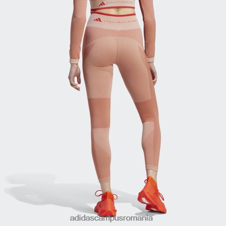 adidas campus romania de stella mccartney truestrength yoga 7/8 tight earth hot unisex pământ/migdale/cayenne ars J266N216967