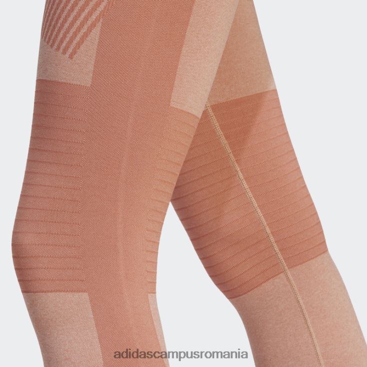 adidas campus romania de stella mccartney truestrength yoga 7/8 tight earth hot unisex pământ/migdale/cayenne ars J266N216967