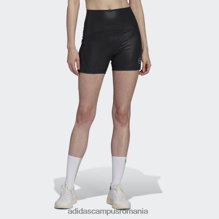adidas campus romania de stella mccartney truestrength yoga dresuri scurte negru fierbinte unisex negru J266N22575