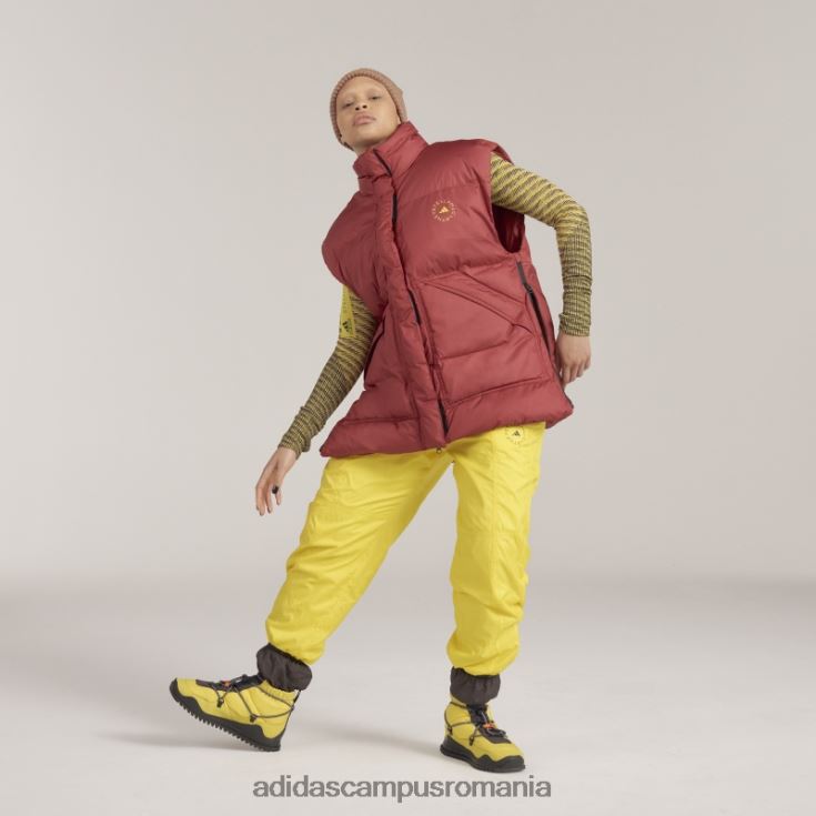 adidas campus romania galben by stella mccartney pantaloni de iarnă țesuți căptușiți fierbinți unisex galben J266N223956