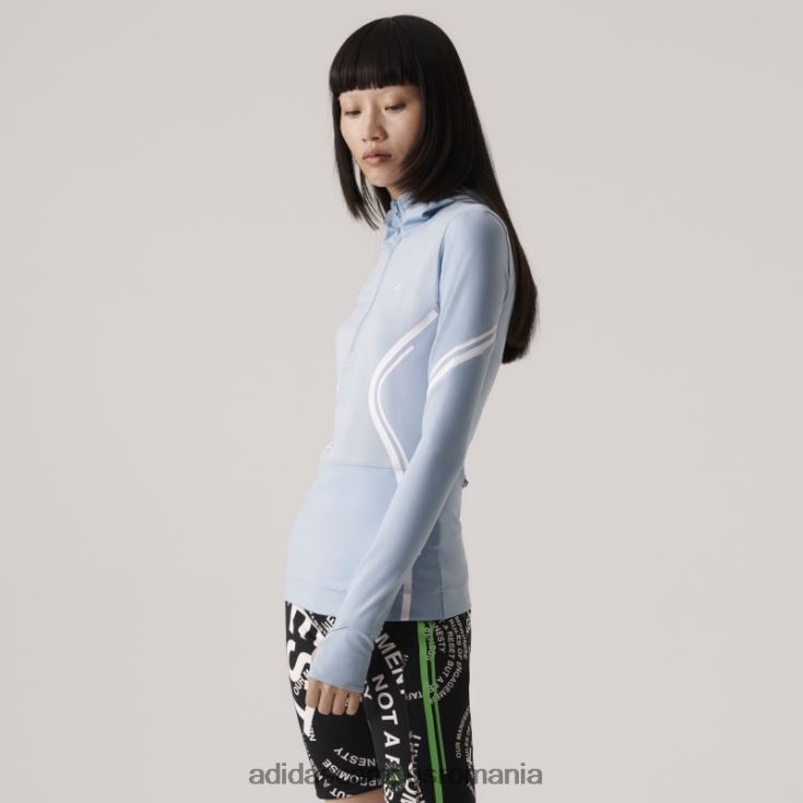adidas campus romania gri cenușă de stella mccartney top cu mânecă lungă truepace la modă unisex cenușiu J266N210245