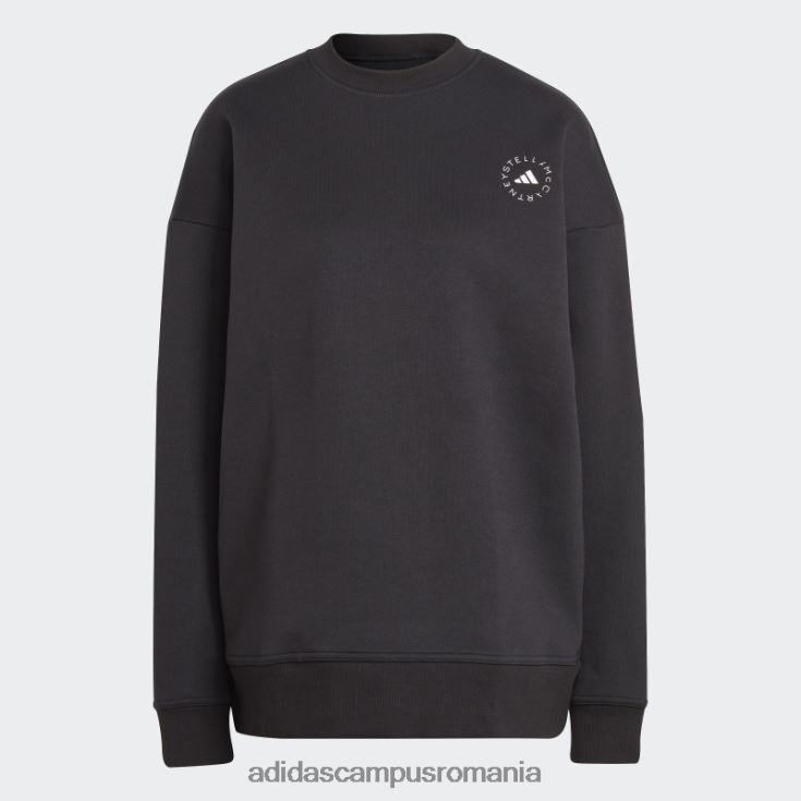 adidas campus romania hanorac negru de stella mccartney fierbinte unisex negru J266N210083