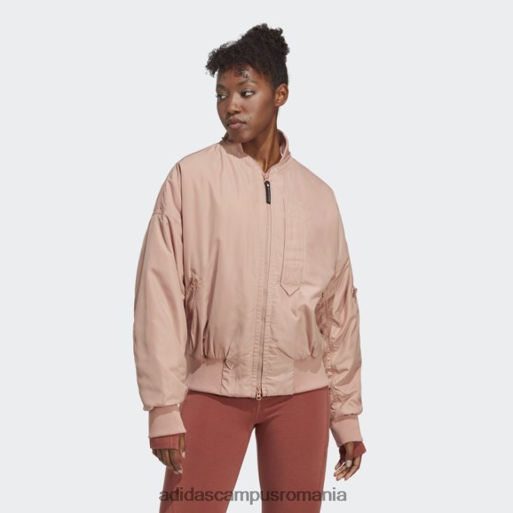 adidas campus romania jachetă bomber împletită almond almond by stella mccartney fierbinte unisex migdale moale J266N216929