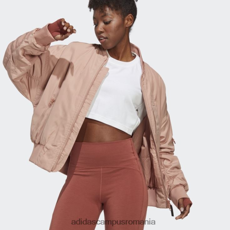 adidas campus romania jachetă bomber împletită almond almond by stella mccartney fierbinte unisex migdale moale J266N216929