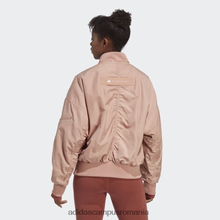 adidas campus romania jachetă bomber împletită almond almond by stella mccartney fierbinte unisex migdale moale J266N216929