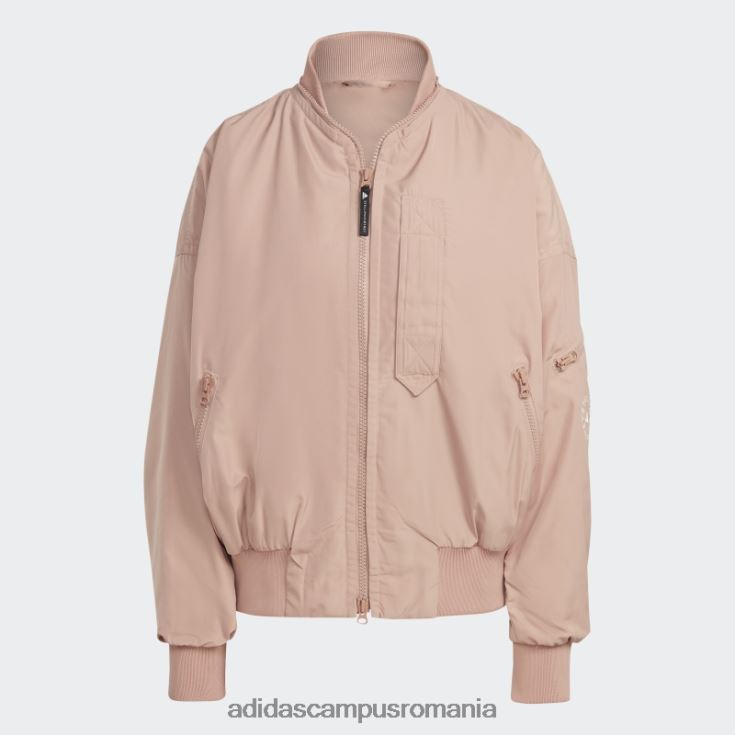 adidas campus romania jachetă bomber împletită almond almond by stella mccartney fierbinte unisex migdale moale J266N216929