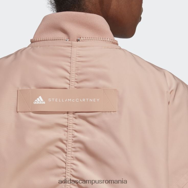 adidas campus romania jachetă bomber împletită almond almond by stella mccartney fierbinte unisex migdale moale J266N216929