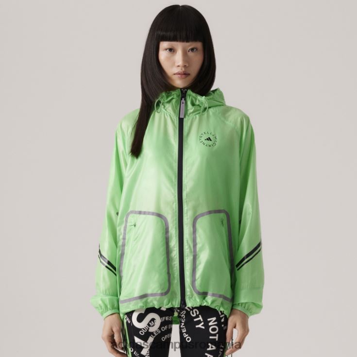 adidas campus romania jachetă de alergare truepace de stella mccartney verde flash unisex verde intermitent J266N210241