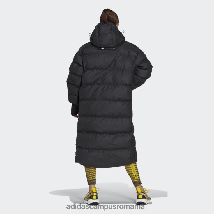 adidas campus romania jachetă de iarnă lungă, căptușită, de către stella mccartney unisex negru J266N29271