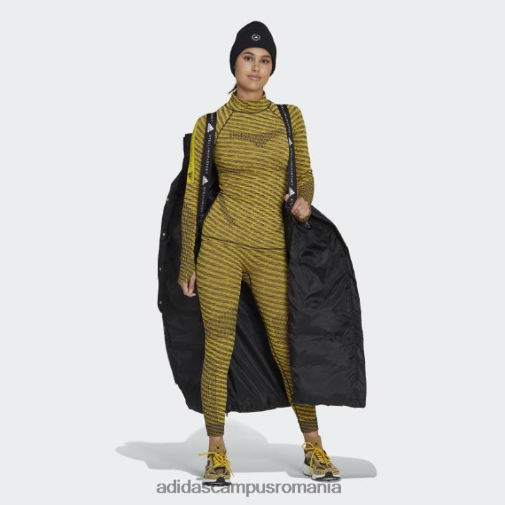 adidas campus romania jachetă de iarnă lungă, căptușită, de către stella mccartney unisex negru J266N29271