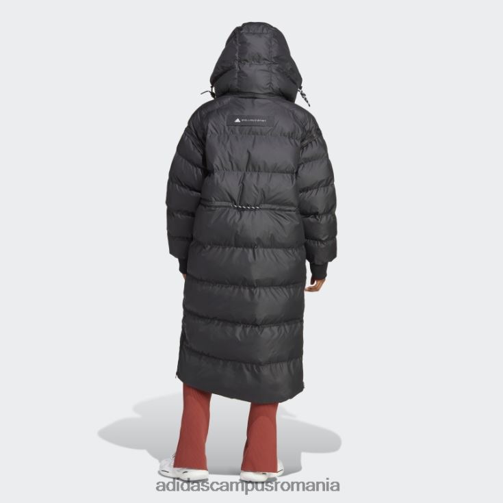 adidas campus romania jachetă de iarnă lungă căptușită neagră by stella mccartney unisex negru J266N29571