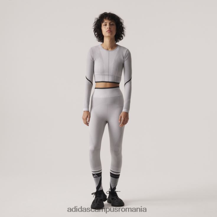adidas campus romania mgh solid grey de stella mccartney trustrength yoga 7/8 strâmt unisex mgh solid gri/alb/negru J266N210073