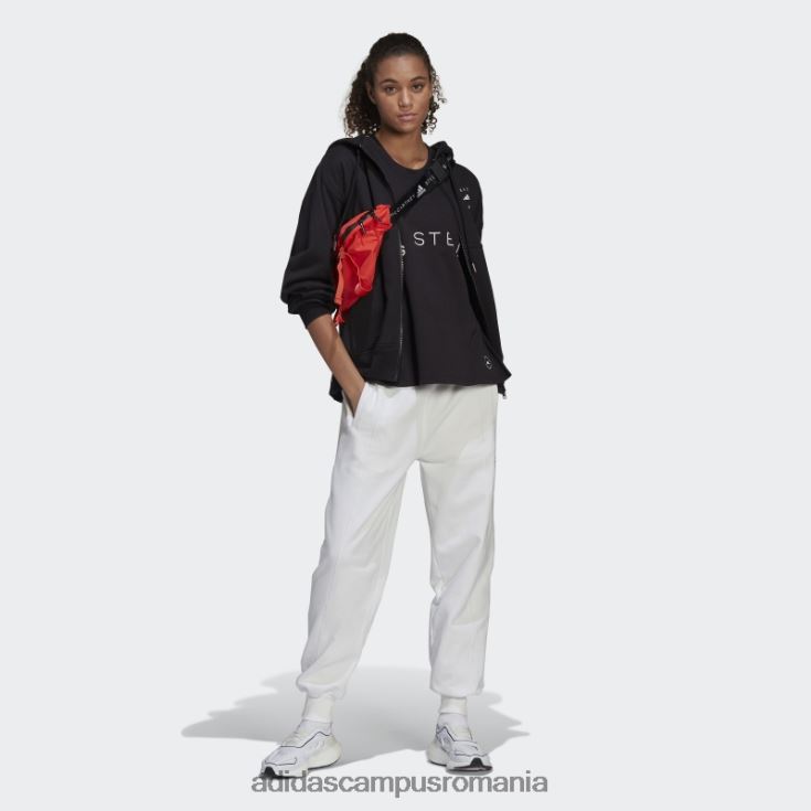 adidas campus romania negru de stella mccartney îmbrăcăminte sport logo tank top fierbinte unisex negru J266N216918