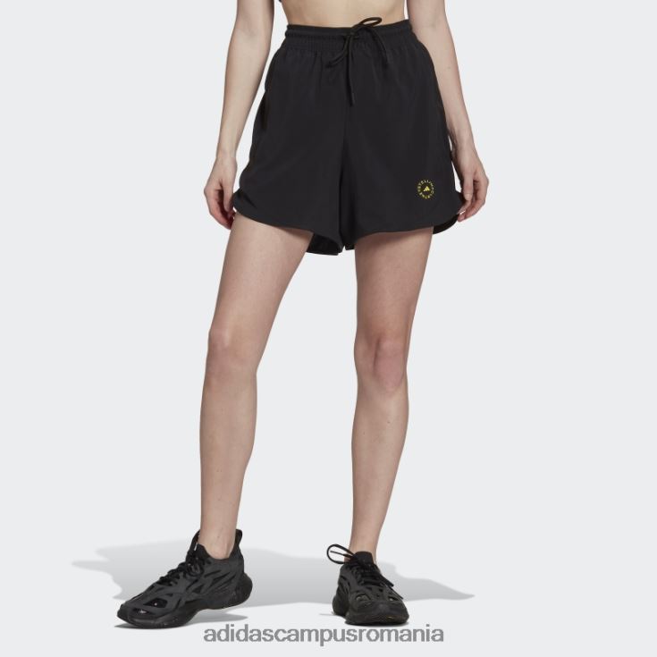 adidas campus romania negru de stella mccartney pantaloni scurți de antrenament truepurpose fashion unisex negru J266N22516
