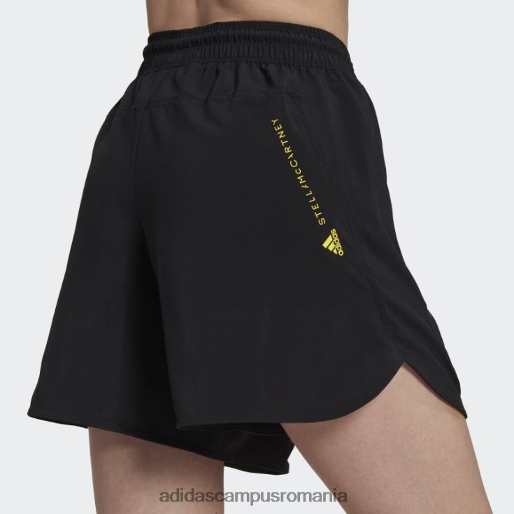 adidas campus romania negru de stella mccartney pantaloni scurți de antrenament truepurpose fashion unisex negru J266N22516