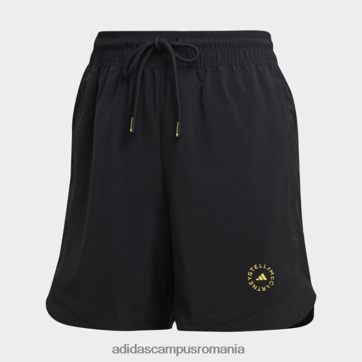 adidas campus romania negru de stella mccartney pantaloni scurți de antrenament truepurpose fashion unisex negru J266N22516