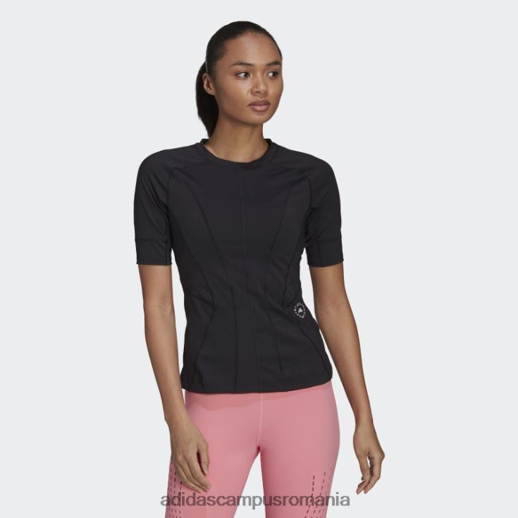 adidas campus romania negru de stella mccartney tricou de antrenament truepurpose fashion unisex negru J266N216909
