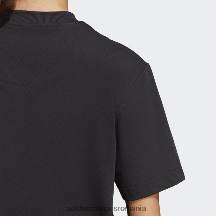adidas campus romania negru de stella mccartney truecasuals tricou sport obișnuit fierbinte unisex negru J266N217284