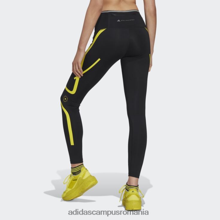 adidas campus romania negru de stella mccartney truepace leggings de alergare fashion unisex negru/galben șoc J266N210458