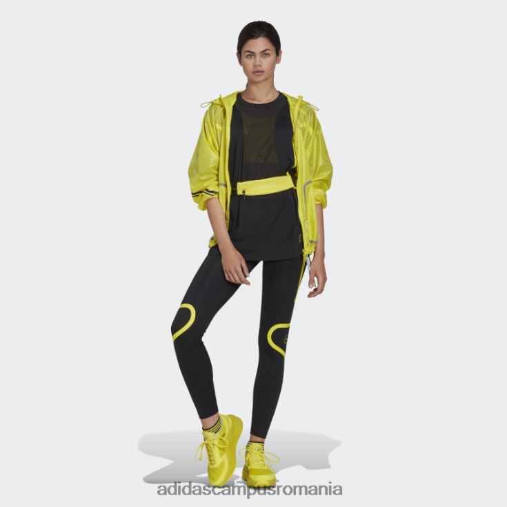 adidas campus romania negru de stella mccartney truepace leggings de alergare fashion unisex negru/galben șoc J266N210458