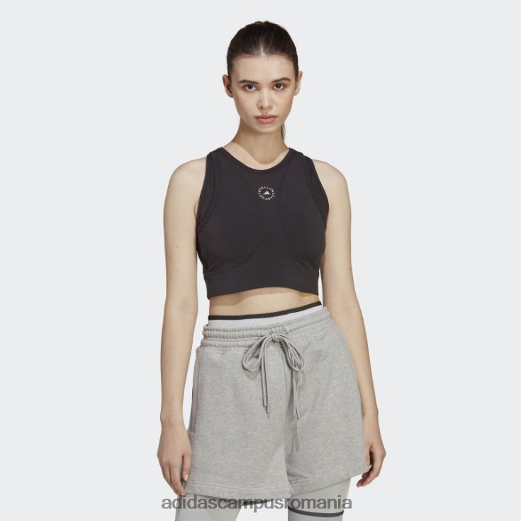 adidas campus romania negru de stella mccartney truestrength yoga crop top fashion unisex negru J266N217256