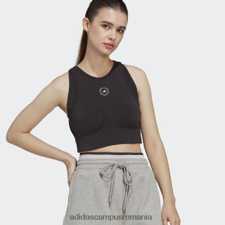 adidas campus romania negru de stella mccartney truestrength yoga crop top fashion unisex negru J266N217256
