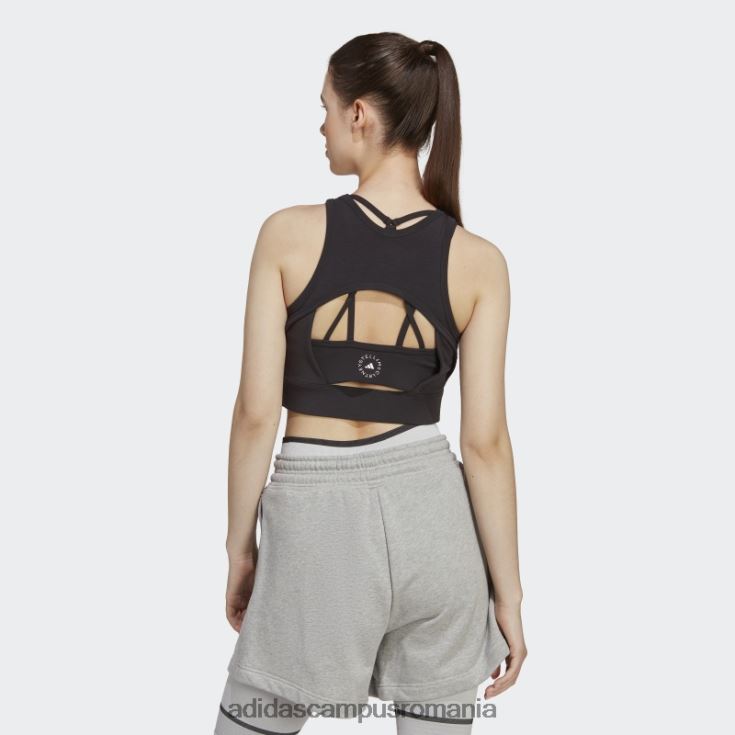 adidas campus romania negru de stella mccartney truestrength yoga crop top fashion unisex negru J266N217256