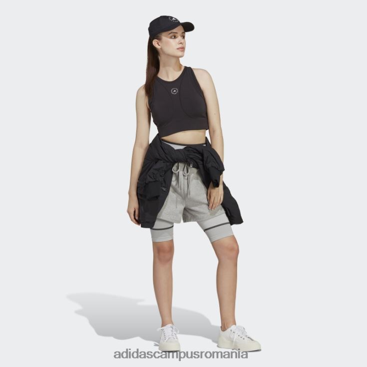 adidas campus romania negru de stella mccartney truestrength yoga crop top fashion unisex negru J266N217256